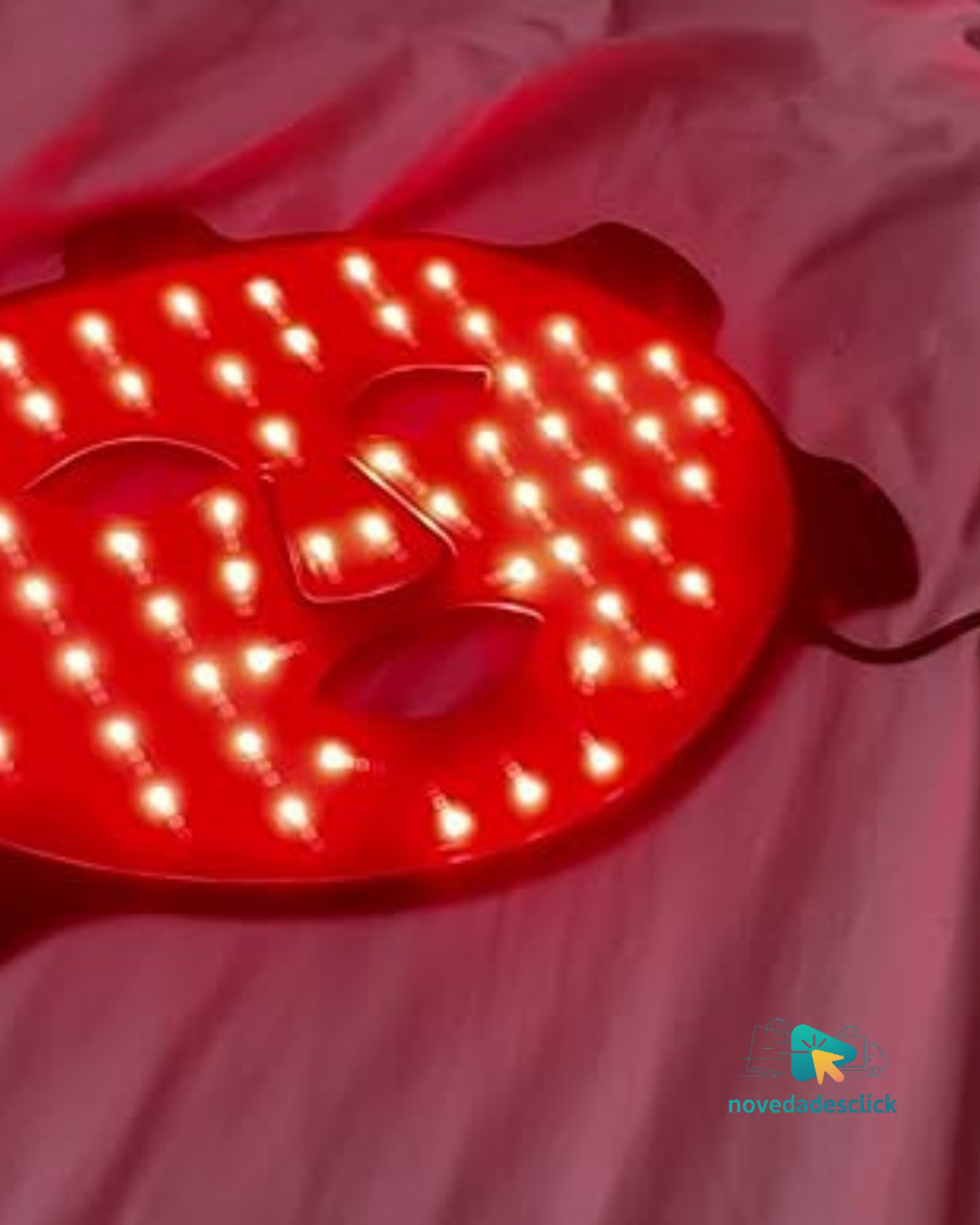 Mascara Facial LED con Terapia de Luz Roja