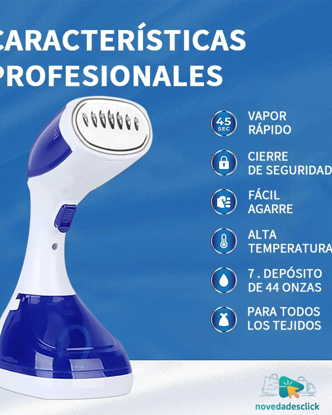 Plancha Vaporizador de Mano