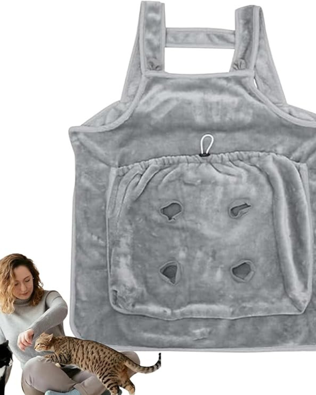 Delantal para llevar mascotas