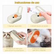 Cepillo vapor de masaje para mascota 3 en 1